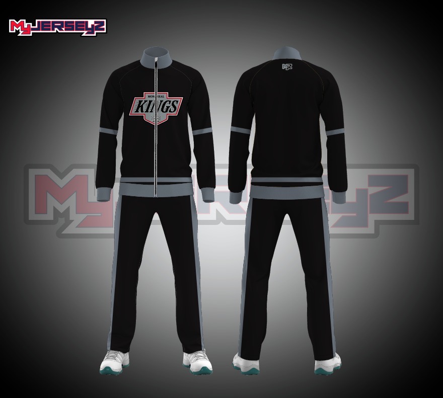 team tracksuit- black