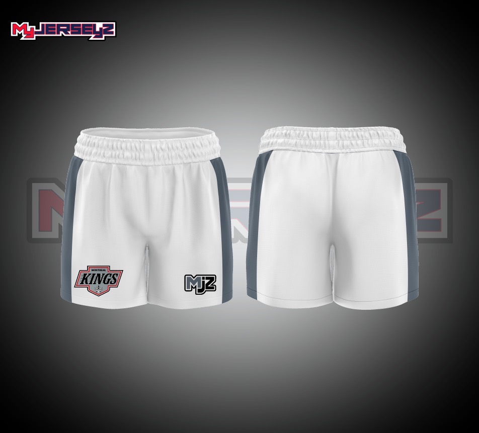 team worukout shorts- white