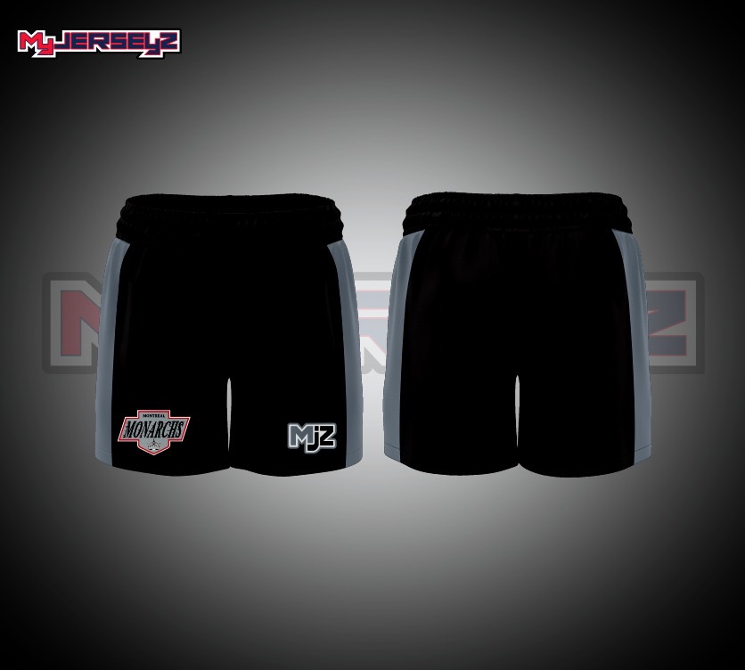 Team workout shorts- black